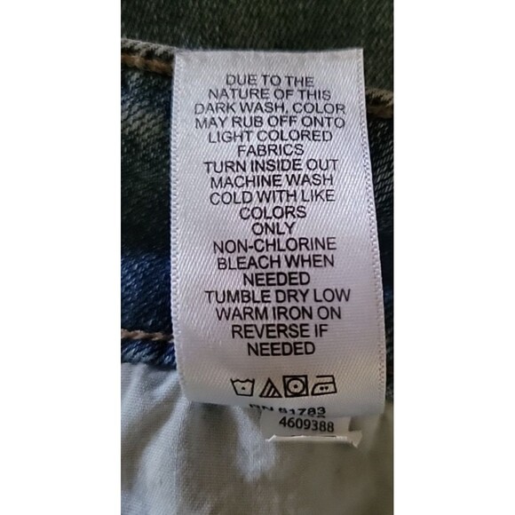 Maurices Womens Plus Size 20W Raw Hem Stretch Jeans Distressed - Picture 9 of 9